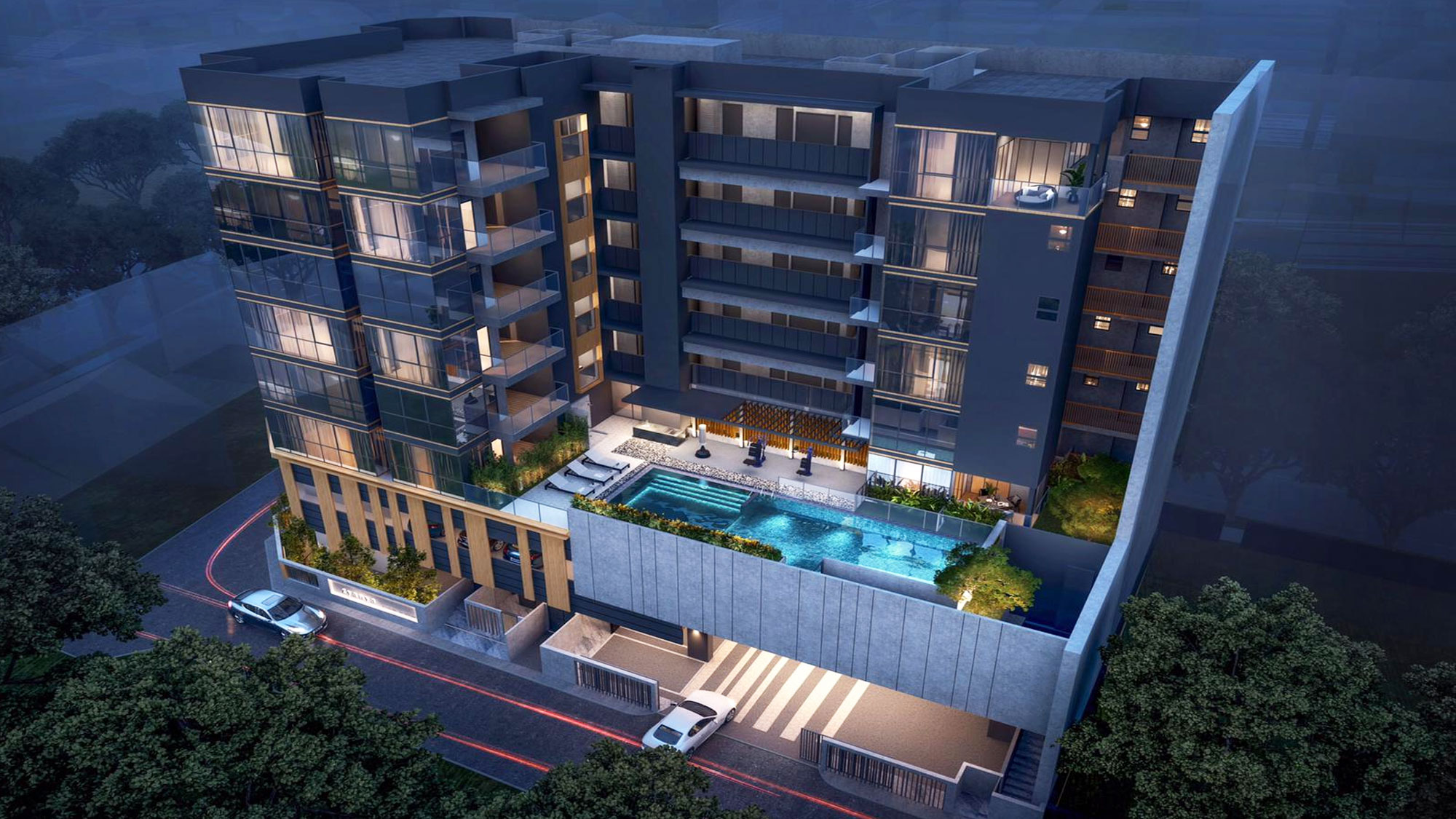 Zyanya Landscape Design - Exclusive apartment with standard facilities for modern life