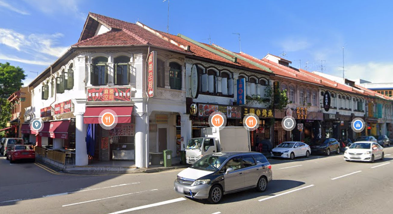 Gems Ville Condo With Food Places for Visitors And Residents along Geylang Road