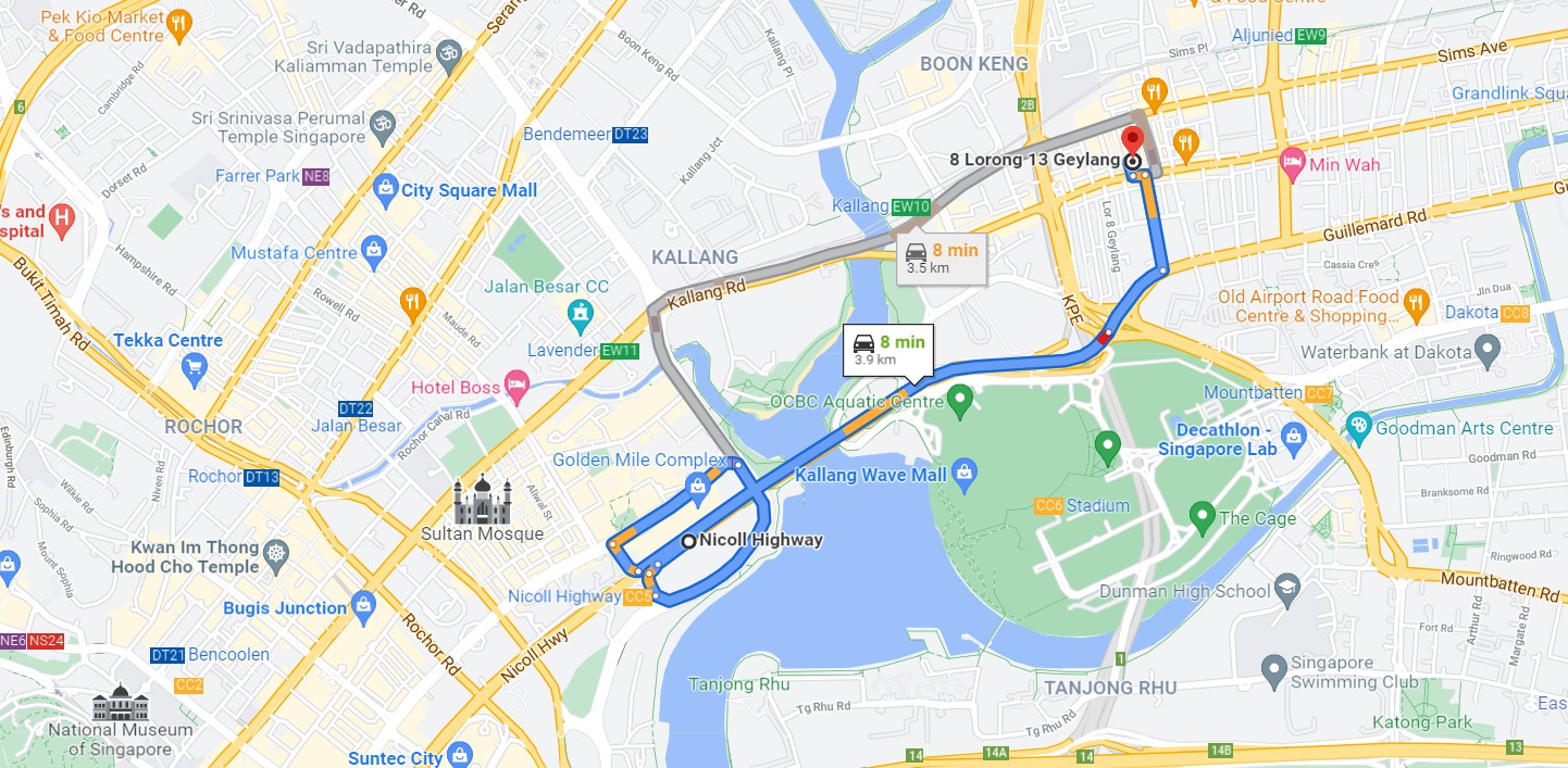 Gems Ville is very close to Nicoll Highway, it only takes 10 minutes to go to Singapore's Central Business District