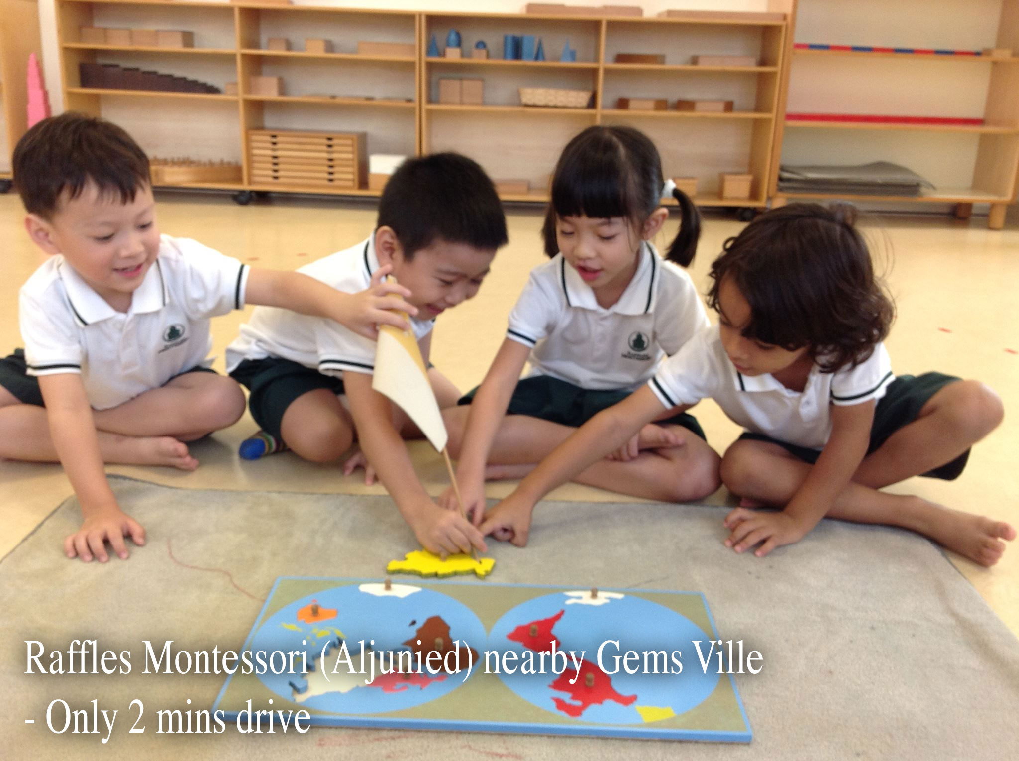 Raffles Montessori (Aljunied) nearby Gems Ville - Only 2 mins drive